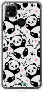 Чохол на Xiaomi Redmi 10A Панди "4318sp-2578-2448"