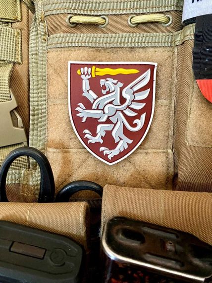 Патч / шеврон “80 ОДШБр ДШВ ЗСУ” парадный | Зображення 2