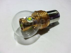 Светодиодная автолампа 1156(P21W)-S25-BA15s, 20W WHITE (480Lm) (CREE LED)  одноконтактная