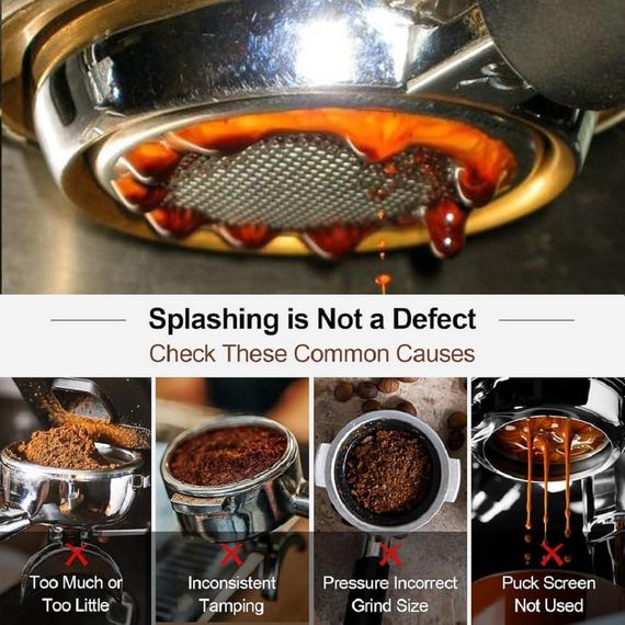 Портафільтр без дна 54 мм для кавомашин Sage/Breville Barista Series 870/878/880, холдер для еспресо-кавоварки | Зображення 5