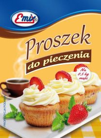 Пекарский порошок для выпечки (разрыхлитель для теста)  Kraf Pak, 16г Польша, Оригинал