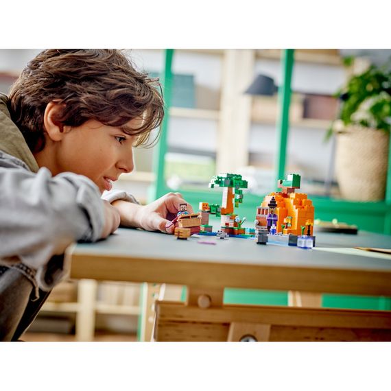 Конструктор LEGO Minecraft Гарбузова ферма 257 деталей (21248) | Зображення 2