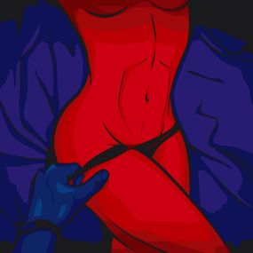 Картина по номерам "Линии соблазна" 10078-AC 40х40 см