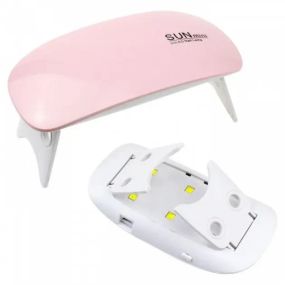 LED+UV Lamp SUN Mini 6W LED лампа для полимеризации гель-лака