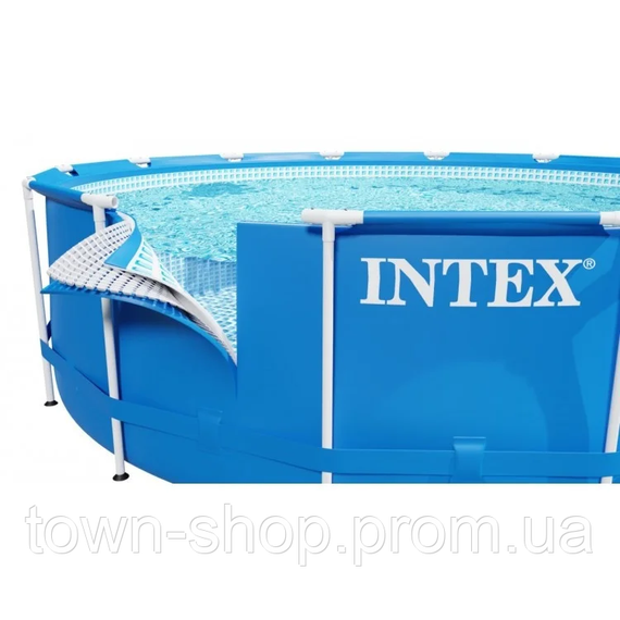 Бассейн каркасный "Metal Frame Pool" Intex 28202, 305Х76 см, с фильтр-насосом, 4485 л. | Зображення 1