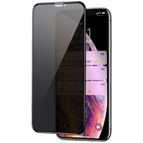Захисне скло Privacy 5D Matte (тех.пак) для Apple iPhone 11 / XR (6.1") Чорний