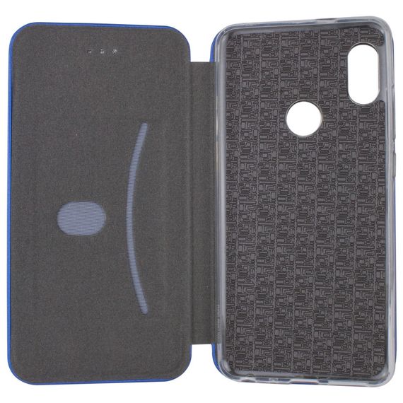 Шкіряний чохол-книжка Classy для Xiaomi Redmi Note 5 Pro / Note 5 (DC) Синій | Зображення 1