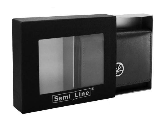 Гаманець жіночий шкіряний Semi Line RFID Black (P8272-0) (DAS303161) | Зображення 3