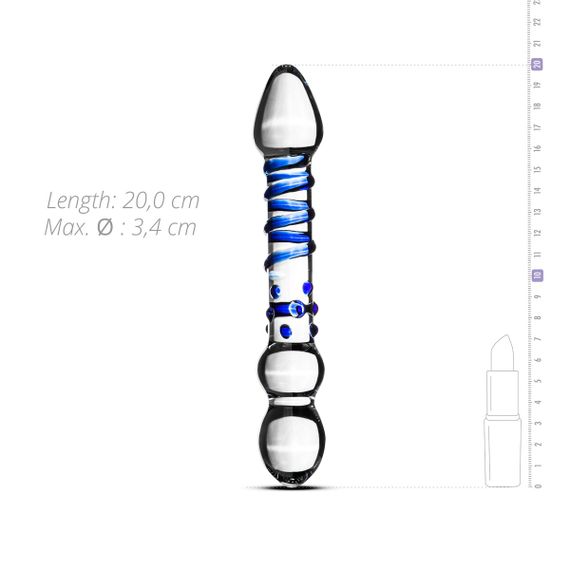 Скляний дилдо Gildo Glass Dildo No. 21 | Зображення 3