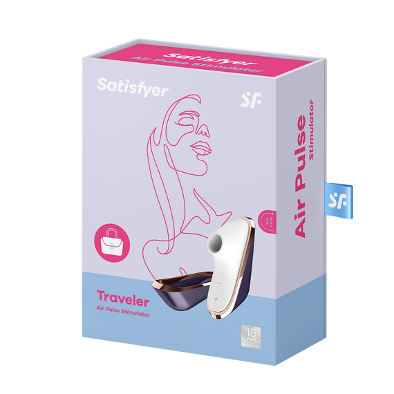 Вакуумный клиторальный стимулятор - Satisfyer Traveler Sex Aura | Зображення 6