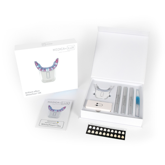 Отбеливающая капа для зубов MEDICA+ WhitePearl 10X (Japan) (White) | Зображення 8