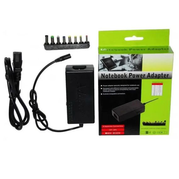 Адаптер для NoteBook Universal MY-120W універсальний зарядний пристрій для ноутбука | Зображення 1