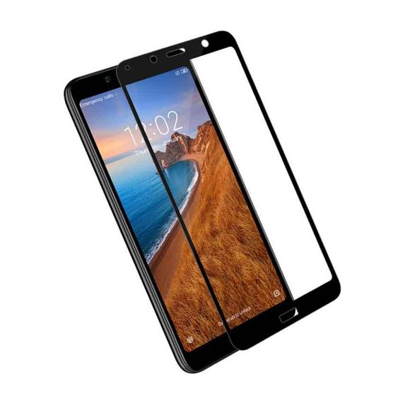 Full Glue захисне скло для Xiaomi Redmi 7A - Black