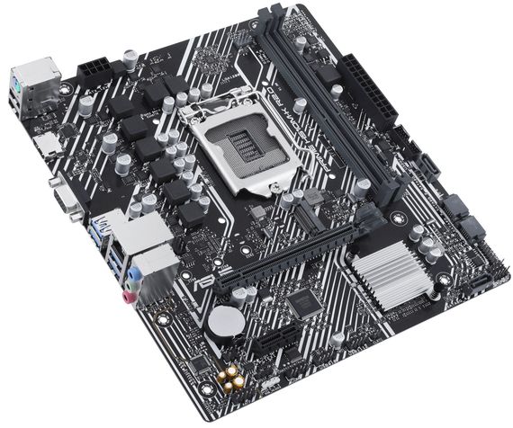 Материнcька плата ASUS PRIME H510M-K R2.0 s1200 H470 2xDDR4 M.2 HDMI D-Sub mATX (90MB1E80-M0EAY0) | Зображення 2