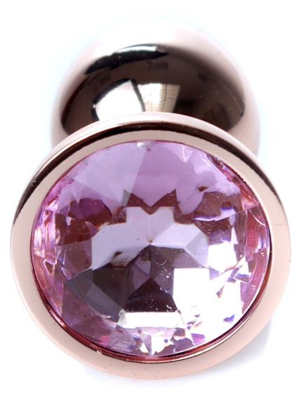 Анальний затор Boss Series - Jewellery Red Gold PLUG Rose S, BS6400108 sexstyle | Зображення 1