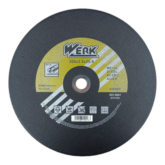 Круг відрізний Werk 350х3.5х25.4 мм