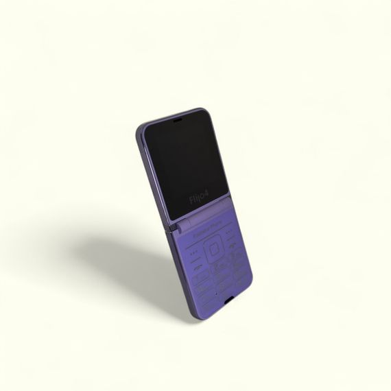 Кнопковий мобільний телефон розкладачка AIEK Flilo 4 на 4 сім карти Phiolet | Зображення 1