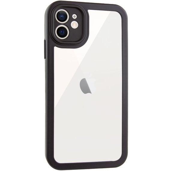TPU чехол Transparent + Colour 1,5mm для Apple iPhone 12 (6.1") | Зображення 1