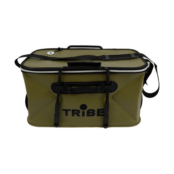 Сумка рибальська Tribe EVA M олива, рибальська сумка для снастей та приладдя, водонепроникна сумка риболовля трайб | Зображення 2