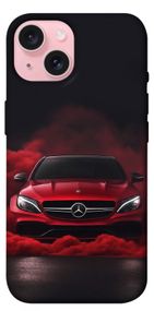 Чохол з картинкою Red Mercedes для Apple iPhone 15 (6.1")