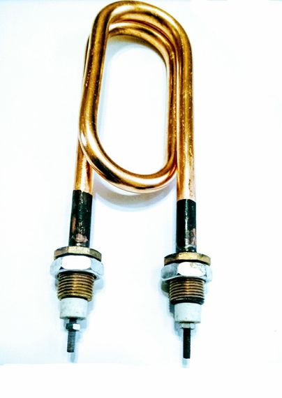 Тен мідний 2500w D 11 штуцер м 11 штуцер м 18 водяний дистиляторний | Зображення 1