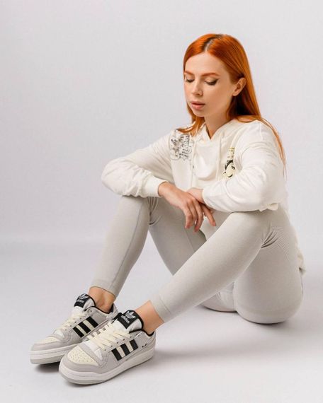 Жіночі кросівки Forum 84 Low White Grey Black New , В'єтнам 38 - 24 | Зображення 1