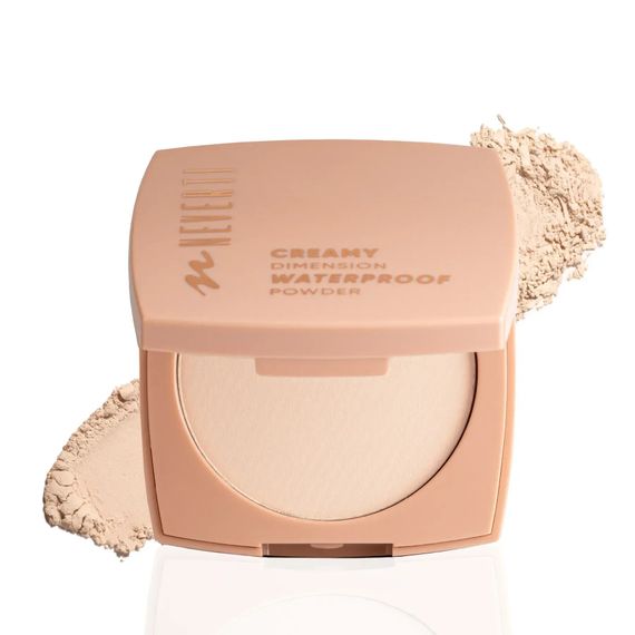 Пудра водостойкая Neverti NP202 - №001 Porcelain beige (10 g)