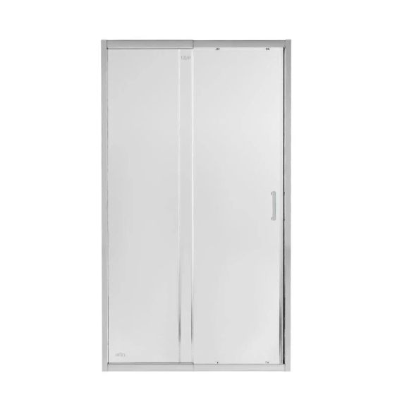 Душевая дверь в нишу Qtap Taurus CRM201-11.C6 110-120x200 см, стекло Clear 6 мм, покрытие CalcLess