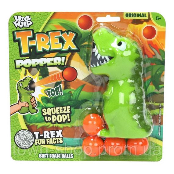 Детский игровой набор "Стреляющая зверушка Динозаврик T-Rex" HW54366 | Зображення 2