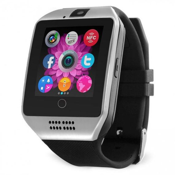 Смарт-годинник Smart Watch Q18. KM-494 Колір: срібний | Зображення 4