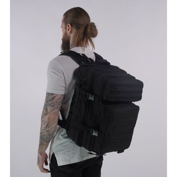 Военный рюкзак ЗСУ 50 л, Рюкзак для военнослужащих, Тактический вещевой LJ-937 военный рюкзак | Зображення 8