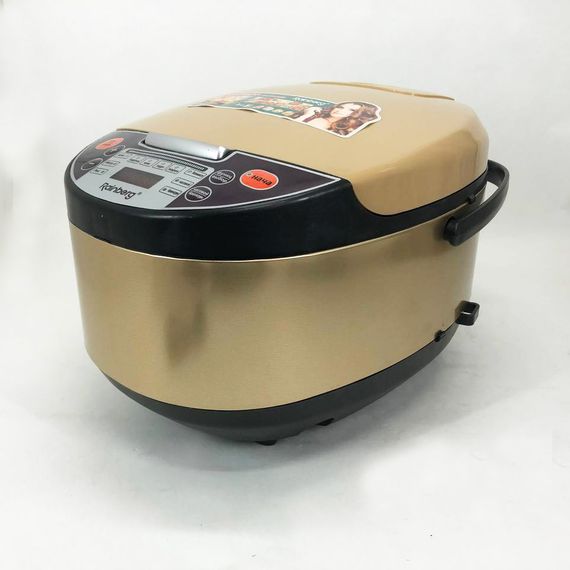 Мультиварка Rainberg RB-6207 З Фритюрницею, 12 Програм, скороварка пароварка мультиварка. Колір бежевий | Зображення 5