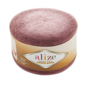 Пряжа ALIZE ANGORA GOLD OMBRE BATIK 7295 Алізе ангора голд омбре батик