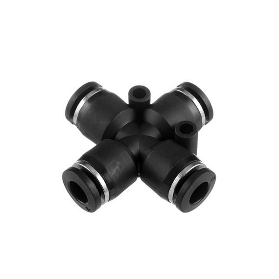 Цангове з'єднання Х-подібне для поліуретанових та ін. шлангів 6 мм INTERTOOL PT-2366 | Зображення 1