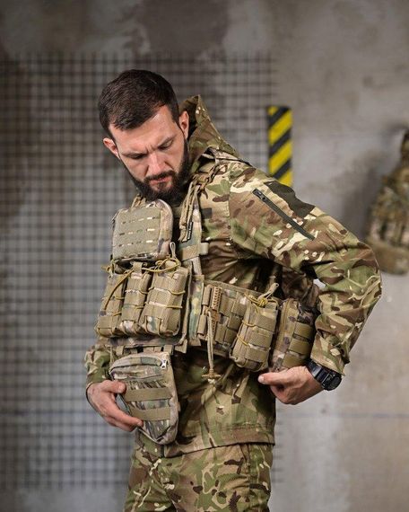 Плитоноска 4 точки сброса Single sword mtk с рюкзаком РП7354 | Зображення 2