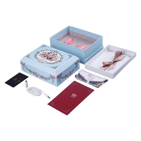 Смартвібратор для пар Zalo Fanfan set Bright Red, пульт ДК sexstyle | Зображення 10