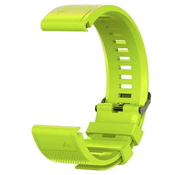 Силіконовий ремінець Primo для годинника Garmin Fenix 8 51mm / Fenix 7X / Fenix 7X Pro - Lime | Зображення 1