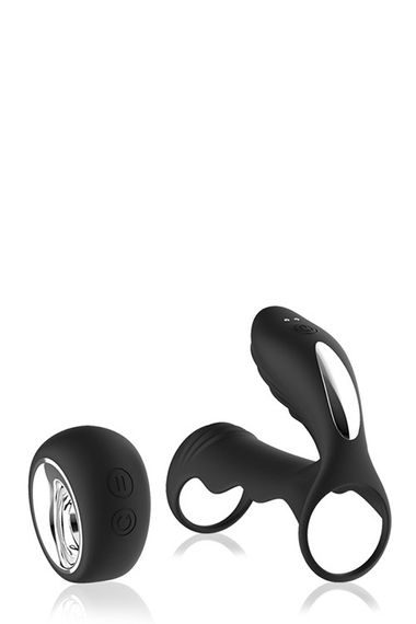 Вібростимулятор для пар MIDNIGHT MAGIC HYPERION REMOTE, Черный | Зображення 2