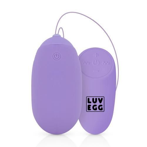 Вагинальное яйцо с вибрацией и дистанционным пультом Luv Egg XL лиловое Sex Aura