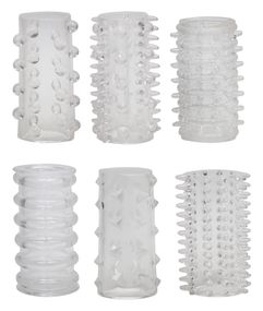 Набір насадок на пеніс Red Roses Penis Ring Set 6 pcs Sex Aura