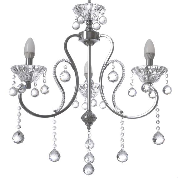 Люстра подвесная хрустальная свеча E14 60W (BCL-659S/3) | Зображення 5