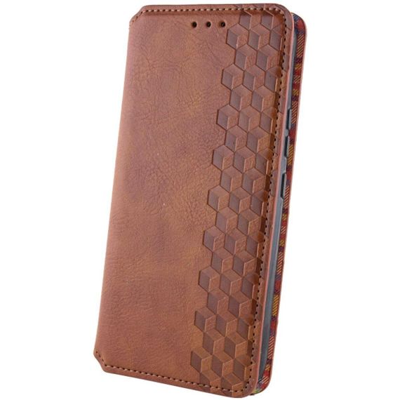 Чохол-книжка для смартфона Rubic Leather for Samsung Galaxy M15/F15 5G Brown | Зображення 2