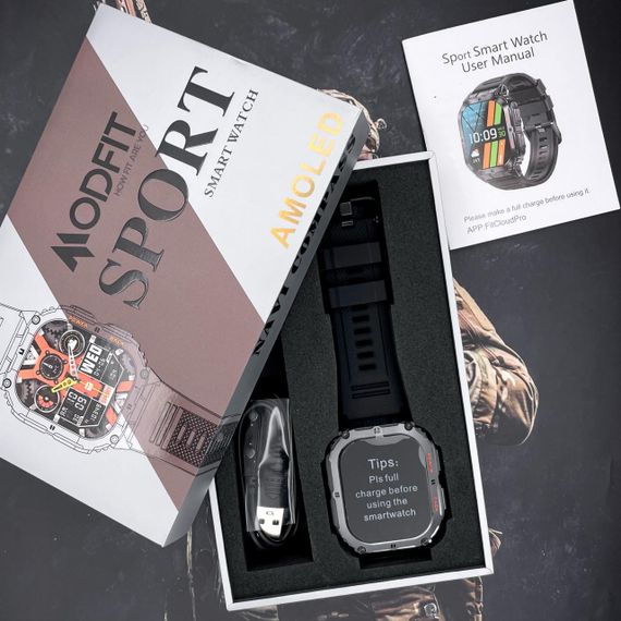 Розумний годинник Modfit Navi Compass Black | Зображення 5