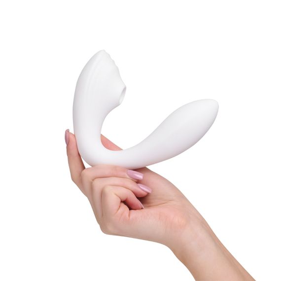 Вакуумний вібратор Pearl Vibe 2 в 1, колір: білий So Divine (Велика Британія) | Зображення 3