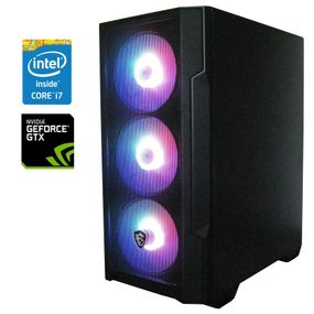 Ігровий ПК MSI Mag Forge Ultra Tower / Intel Core i7-4790 (4 (8) ядра по 3.6 - 4.0 GHz) / 16 GB DDR3 / 250 GB SSD + 1000 GB HDD / nVidia GeForce GTX 1060 Gaming, 6 GB GDDR5, 192-bit / Win 10 Pro б/в