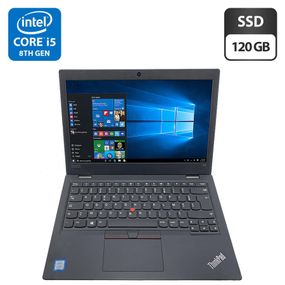 Ноутбук Lenovo ThinkPad L380 / 13.3" (1920x1080) IPS / Intel Core i5-8250U (4 (8) ядра по 1.6 - 3.4 GHz) / 4 GB DDR4 / 120 GB SSD / Intel UHD Graphics 620 / WebCam б/в