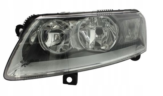 Фара Передняя Audi A6 С6 2005-2011 Левая H7 С Оранж.Поворотн Авт Регул.
