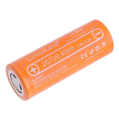 Акумулятор 26700 LiitoKala Lii-40E, 4000 мАг (46718-Lii-40E_161) | Зображення 2