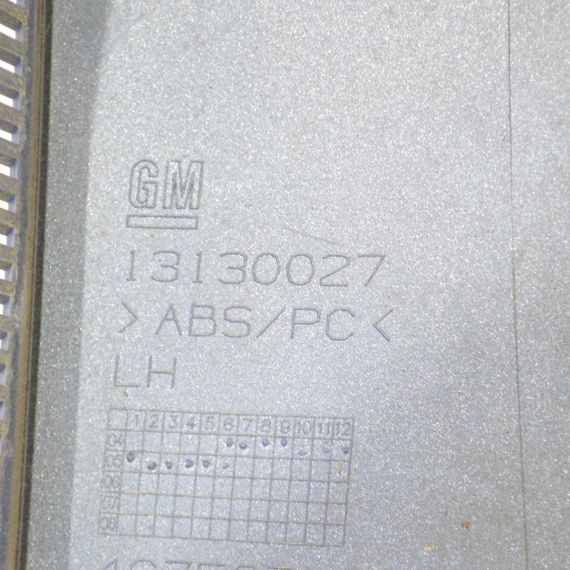 Накладка ліхтаря задня ліва Opel Meriva A 2003-2010 Куточок задній лівий Опель Меріва А 13130027 | Зображення 3