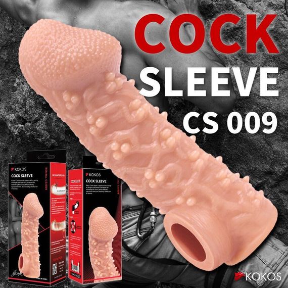 Насадка на член Kokos Cock Sleeve CS 009 S Sex Aura | Зображення 7